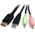StarTech Kable KVM, 1.8m, Czarny (DP4N1USB6)