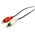 Kabel StarTech Jack 3.5mm - RCA (Cinch) x2 0.9m czarny (MU3MMRCA)