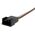 StarTech 4-pin - 4-pin, 0.3m, Wielokolorowy (FAN4EXT12)