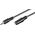 Kabel Goobay Jack 3.5mm - Jack 3.5mm 2.5m czarny (50432)