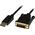 Kabel StarTech DisplayPort - DVI-D 0.9m czarny (DP2DVIMM3BS)