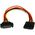 StarTech SATA 15-pin - SATA 15-pin, 0.2m, Wielokolorowy (SATAPOWEXT8)
