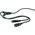 Kabel zasilający Roline 2x IEC320 C-13, 1xCEE7/7, 2m, czarny (19.08.1022)