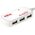 HUB USB Roline 4x USB-A  (12.04.1085)