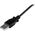 Kabel USB StarTech USB-A - microUSB 2 m Czarny (USBAUB2MU)