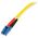 StarTech Patchcord światłowodowy, LC-SC, 1m, pomarańczowy (SMFIBLCSC1)