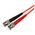 StarTech Patchcord światłowodowy, LC-ST, 50/125, 1m, pomarańczowy (50FIBLCST1)