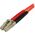 StarTech Patchcord światłowodowy, LC-ST, 50/125, 1m, pomarańczowy (50FIBLCST1)