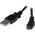 Kabel USB StarTech USB-A - microUSB 2 m Czarny (USBAUB2MU)