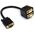 StarTech 0.3m czarny (VGASPL1VV)
