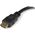 Kabel StarTech HDMI - DVI-D 0.3m czarny (HDDVIMF8IN)