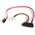StarTech SFF 8482 - SATA, 0.45m, Czerwony (SAS729PW18)
