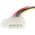 StarTech SFF 8482 - SATA, 0.45m, Czerwony (SAS729PW18)
