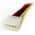 StarTech Molex - SATA x2, 0.3m, Wielokolorowy (PYO2LP4SATA)