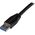 Kabel USB StarTech USB-A - USB-B 5 m Czarny (USB3SAB5M)