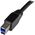 Kabel USB StarTech USB-A - USB-B 5 m Czarny (USB3SAB5M)