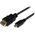 Kabel StarTech HDMI Micro - HDMI 0.5m czarny (HDADMM50CM)