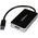 Adapter USB StarTech USB - HDMI Czarny  (USB32HDEH)