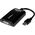 Adapter USB StarTech USB - DVI Czarny  (USB32DVIPRO)