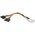 StarTech Molex - SATA x2, 0.3m, Wielokolorowy (PYO2LP4SATA)