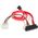 StarTech SFF 8482 - SATA, 0.45m, Czerwony (SAS729PW18)