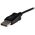 Adapter AV StarTech DVI-D - DisplayPort + USB-A czarny (DP2DVID2)
