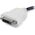 Adapter AV StarTech DisplayPort - DVI-D 0.2m biały (DP2DVI)