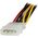 StarTech Molex - SATA x2, 0.3m, Wielokolorowy (PYO2LP4LSATA)