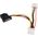 StarTech SATA 15-pin - Molex x3, 0.15m, Wielokolorowy (LP4SATAFM2L)
