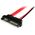 StarTech SATA - SATA Slimline, 0.15m, Czerwony (SLSATAADAP6)
