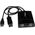Adapter AV StarTech DVI-D - DisplayPort + USB-A czarny (DP2DVID2)