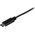 Kabel USB StarTech USB-A - USB-C 1 m Czarny (USB2AC1M)
