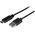 Kabel USB StarTech USB-A - USB-C 1 m Czarny (USB2AC1M)