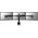 Neomounts Uchwyt biurkowy na 3 monitory 10" - 27" (FPMA-D700D3)