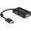 Adapter AV Delock DisplayPort - HDMI - D-Sub (VGA) - DVI-D czarny (62656)