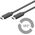 Kabel USB Goobay USB-C - 0.5 m Czarny (67975)