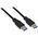 Kabel USB USB-A - 1 m Czarny (95717)