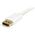 Kabel StarTech DisplayPort Mini - DisplayPort 1m biały (MDP2DPMM1MW)