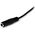 Kabel StarTech Jack 3.5mm - Jack 3.5mm 1m czarny (MU1MMFS)