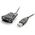 Kabel USB StarTech USB-A - DB-9 0.9 m Szary (ICUSB232DB25)