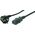 Kabel zasilający LogiLink Schuko-C13, 1,80m (CP090)