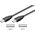 Kabel USB USB-A - 1 m Czarny (95717)