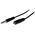 Kabel StarTech Jack 3.5mm - Jack 3.5mm 1m czarny (MU1MMFS)