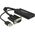 Adapter AV Delock D-Sub (VGA) - HDMI + USB-A czarny (62668)