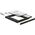 Kieszeń Delock Slim SATA 5.25″ - SATA 2.5" (62669)