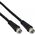 Kabel InLine Antenowy (F) 5m czarny (69305S)