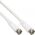 Kabel InLine Antenowy (F) 2m biały (69302)