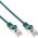 InLine Patchcord F/UTP, Cat.5e, zielony 0.3m (71533G)