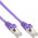 InLine Patchcord SF/UTP Cat.5e, fioletowy 7.5m (72575P)
