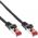 InLine Patchord Crosover S/FTP, Cat.6, czarny, 1.5m (73612X)